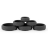 Renegade Lot de 6 cockrings silicone